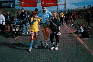 Julie(left), Graeme and Kath